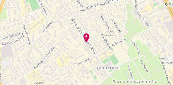 Plan de Go Home Immobilier, 45 avenue du Colonel Fabien, 94400 Vitry-sur-Seine