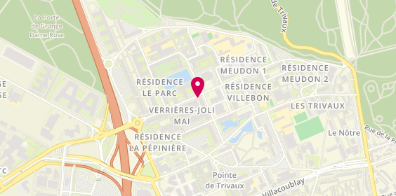 Plan de Perraud Immobilier, 21 avenue du Général de Gaulle, 92360 Meudon