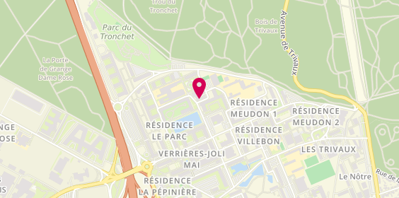 Plan de Damatam, 8 Rue Saint-Exupéry, 92360 Meudon