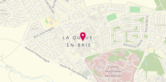 Plan de Ng Immobilier, 12 avenue du Maréchal Mortier, 94510 La Queue-en-Brie