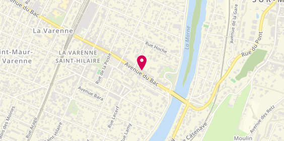 Plan de ORPAZE CONSEIL - Spécialiste en ventes et locations immobilières, 111 avenue du Bac, 94210 Saint-Maur-des-Fossés