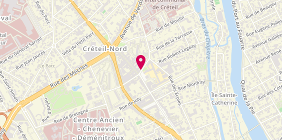 Plan de Orpi Agences No1, 3 Paul François Avet, 94000 Créteil