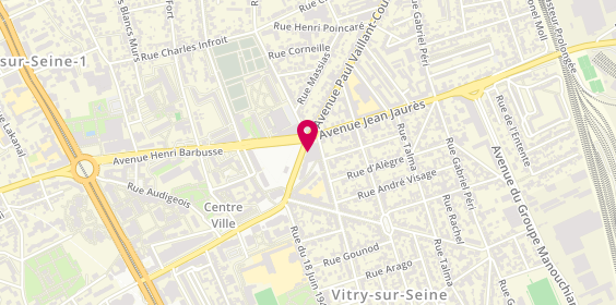 Plan de MK Private Limited, 139 avenue Paul Vaillant Couturier, 94400 Vitry-sur-Seine