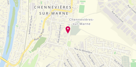 Plan de Era Immobilier, 21 Rue Aristide Briand, 94430 Chennevières-sur-Marne