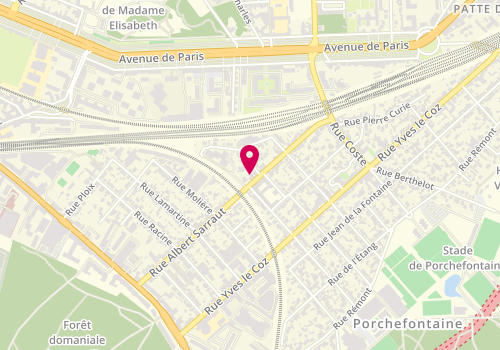 Plan de Citya Val d'Ouest, 38-40 Rue Albert Sarraut, 78000 Versailles