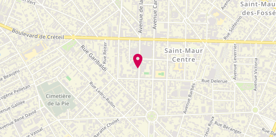 Plan de District 26 Immobilier, 22 Baratte Cholet, 94100 Saint-Maur-des-Fossés