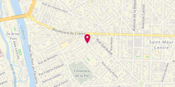 Plan de Gemalia, 3 Rue Ledru Rollin, 94100 Saint-Maur-des-Fossés