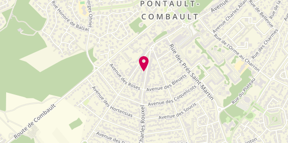 Plan de Rouxel-immo, 14 avenue Charles Rouxel, 77340 Pontault-Combault