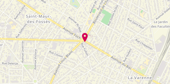Plan de Era Immobilier, 2 Bis avenue du Bac, 94210 Saint-Maur-des-Fossés