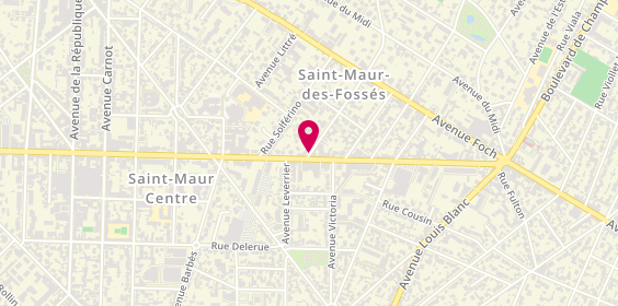 Plan de Dlt Immo, 24 Rue Garnier Pages, 94100 Saint-Maur-des-Fossés