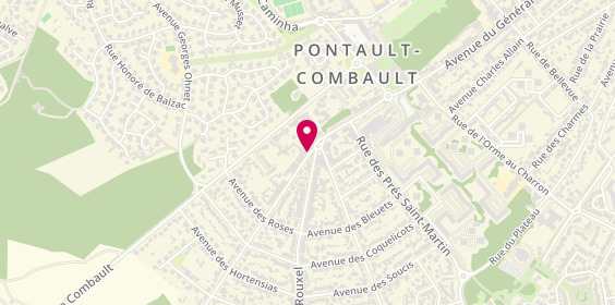 Plan de Agence Cadeau, 4 Avenue Lucien Remy, 77340 Pontault-Combault