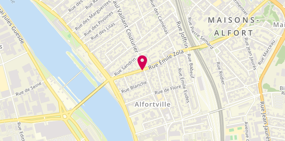 Plan de Direct Immobilier Expert, 30 Rue Émile Zola, 94140 Alfortville