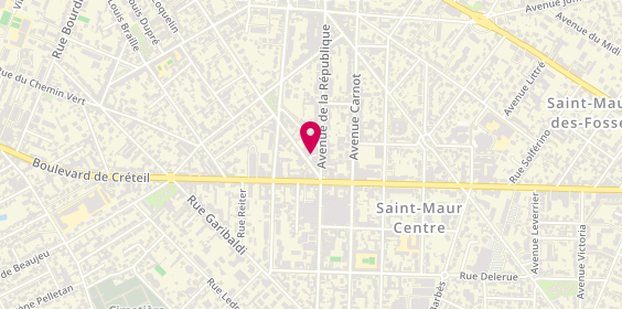 Plan de Agence du Lido, 77 avenue du Bois Guimier, 94100 Saint-Maur-des-Fossés