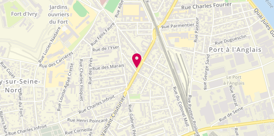 Plan de Immobilier MOTTIN Service Transaction, 26 avenue Paul Vaillant Couturier, 94400 Vitry-sur-Seine