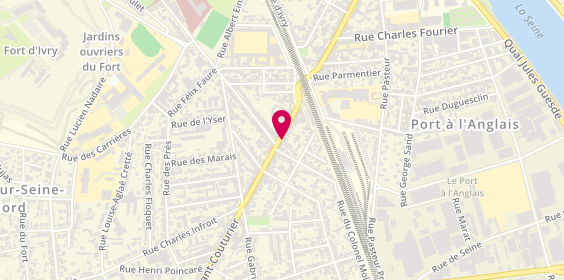 Plan de Agence Immobiliere du Grand Paris, 23 avenue Paul Vaillant Couturier, 94400 Vitry-sur-Seine