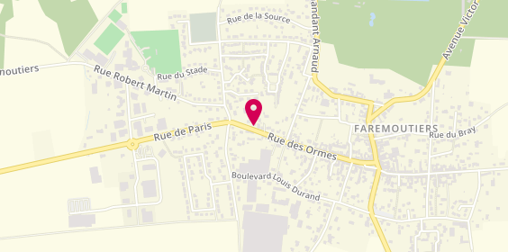 Plan de Faremoutiers Immobilier, 97 Rue des Ormes, 77515 Faremoutiers