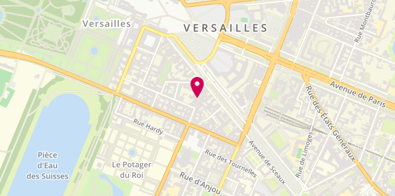 Plan de Vieux Versailles Immobilier, 16 Rue de Satory, 78000 Versailles