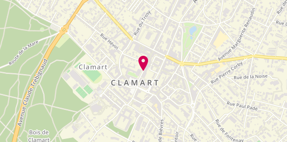 Plan de Smart Investissement, 14 avenue Jean Jaurès, 92140 Clamart