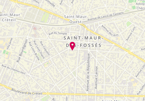 Plan de Guichard Immo, 48 avenue Diderot, 94100 Saint-Maur-des-Fossés