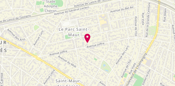 Plan de Partners Résidentiel, 45 Av. Joffre, 94100 Saint-Maur-des-Fossés