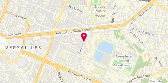 Plan de Clic et Biens - Immobilier Versailles, 14 Rue Montbauron, 78000 Versailles