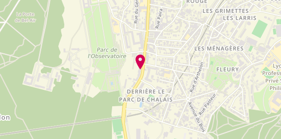 Plan de O.S.D Gestion et Conseil en Immobilier, 70 Rue de la Republique, 92190 Meudon
