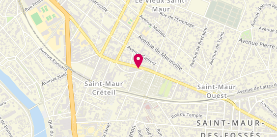 Plan de Alves Immobilier, 18 Boulevard Rabelais, 94100 Saint-Maur-des-Fossés