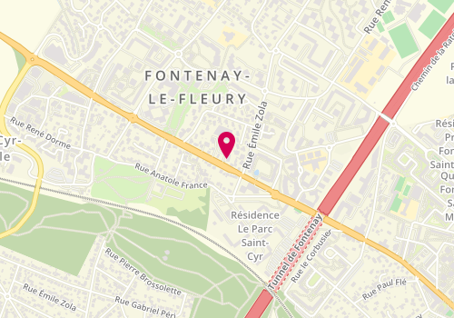 Plan de Devaux Immobilier, 16 avenue de la République, 78330 Fontenay-le-Fleury