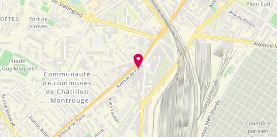Plan de AMI Immobilier, 164 avenue de Paris, 92320 Châtillon