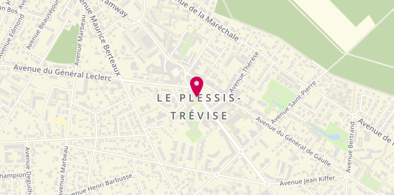 Plan de Immobiliere Thomas Depresle, 34 Avenue Ardouin, 94420 Le Plessis-Trévise