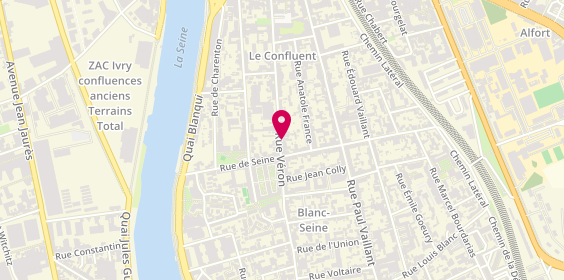 Plan de Laura Immobilier, 99 Rue Véron, 94140 Alfortville