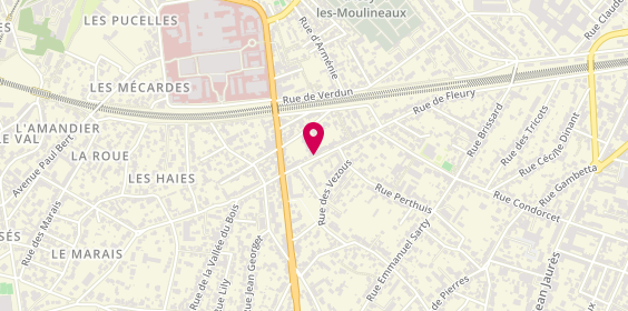 Plan de Mon Chasseur Immo - Catherine ROYER, 78 Rue de Fleury, 92140 Clamart