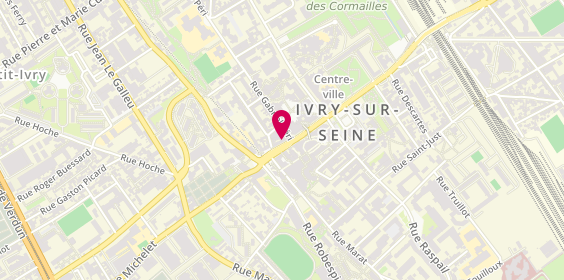 Plan de Cabinet Nicolas Immobilier SAS, 100 Georges Gosnat, 94200 Ivry-sur-Seine