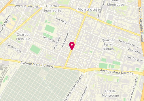 Plan de Stéphane Plaza Immobilier, 137 avenue de la République, 92120 Montrouge