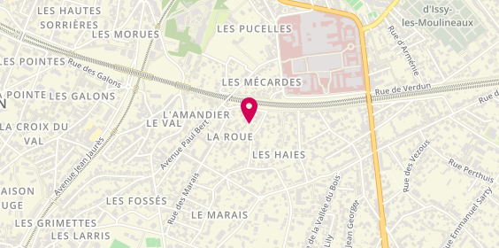Plan de Stéphanie CORNETTI - Agent Immobilier IAD, 10 Bis Rue de la Petite Fontaine, 92190 Meudon