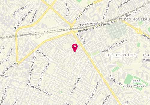 Plan de Praedium Agency, 23 Rue des Garmants, 92240 Malakoff