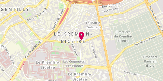 Plan de Century 21, 45 Rue du Général Leclerc, 94270 Le Kremlin-Bicêtre