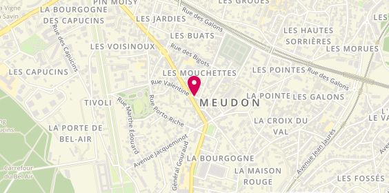 Plan de LASCANO Guy, 12 Rue des Mouchettes, 92190 Meudon