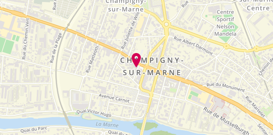 Plan de Foncier Conseil Immobilier, 2 Rue Pierre Renaudel, 94500 Champigny-sur-Marne