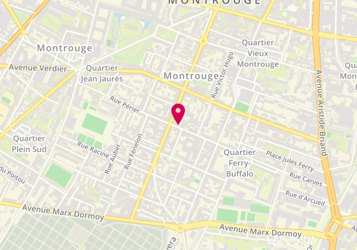 Plan de L.I.V.E.S, 26 Rue Périer, 92120 Montrouge