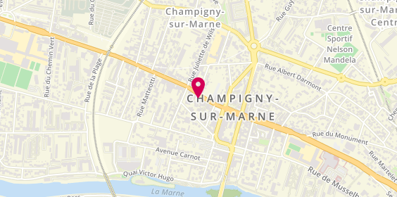 Plan de Mise en Vente Champigny, 76 Rue Jean Jaurès, 94500 Champigny-sur-Marne