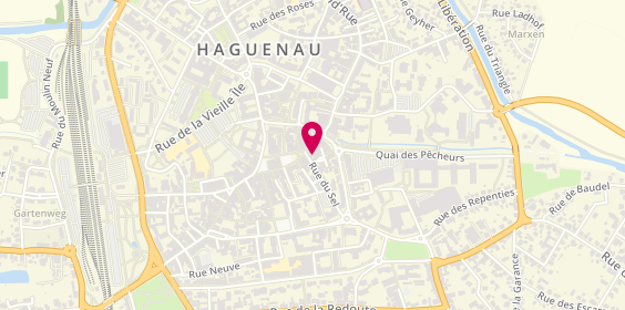 Plan de Rue de l'Immobilier, 1 Rue du Sel, 67500 Haguenau