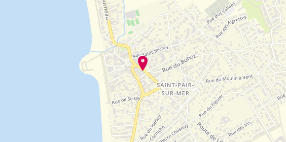 Plan de Cabinet Folliot, 48 Rue de la Mairie, 50380 Saint-Pair-sur-Mer