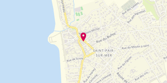 Plan de Century 21 Royer Immo, 32 Rue de la Mairie, 50380 Saint-Pair-sur-Mer
