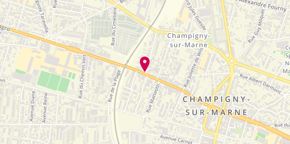 Plan de Era Immobilier, 19 Rue Jean Jaurès, 94500 Champigny-sur-Marne