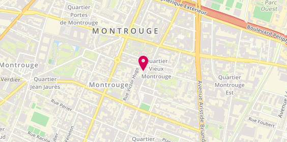 Plan de Les Agents de l'Immobilier, 72 avenue Henri Ginoux, 92120 Montrouge