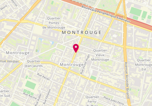 Plan de Jufforgues, 61 Avenue République, 92120 Montrouge