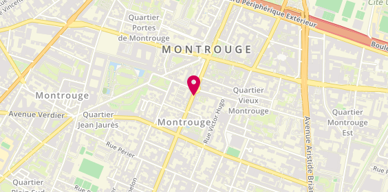 Plan de Jufforgues, 61 Avenue République, 92120 Montrouge