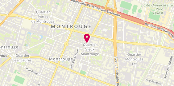 Plan de Sauzéat Immobilier, 66 avenue Henri Ginoux, 92120 Montrouge