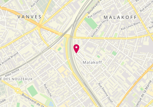 Plan de Malakoff Habitat, 2 Rue Jean Lurçat, 92240 Malakoff